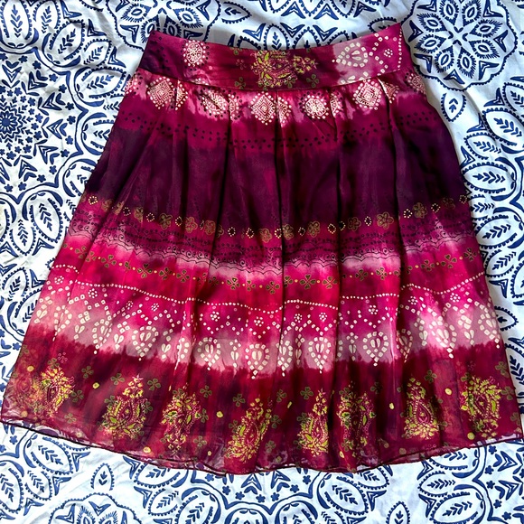 A-line patterned Skirt - Picture 1 of 1